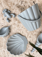 Charger l'image dans la galerie, Set de plage Coquillage - Bleu whale