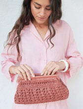 Charger l'image dans la galerie, Pochette Anouk Raphia terracotta - Maradji