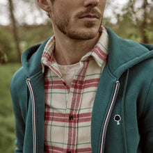 Charger l'image dans la galerie, Sweat à capuche zippé lagon FAGUO