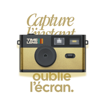 Charger l'image dans la galerie, Appareil photo numérique vintage GOLD