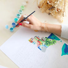 Charger l'image dans la galerie, Coffret de peinture au numéro - Cinque terre