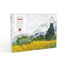 Charger l'image dans la galerie, Coffret de peinture au numéro - Cyprès aux blés d'or - Vincent Van Gogh