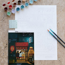 Charger l'image dans la galerie, Coffret de peinture au numéro - Izakaya