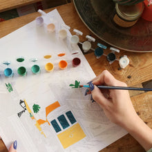 Charger l'image dans la galerie, Coffret de peinture au numéro - Lisbon tram