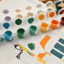 Charger l'image dans la galerie, Coffret de peinture au numéro - Lisbon tram