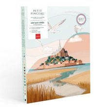 Charger l'image dans la galerie, Coffret de peinture au numéro - Mont Saint-Michel