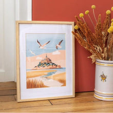 Charger l'image dans la galerie, Coffret de peinture au numéro - Mont Saint-Michel