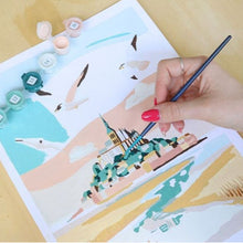 Charger l'image dans la galerie, Coffret de peinture au numéro - Mont Saint-Michel