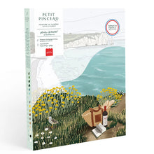 Charger l'image dans la galerie, Coffret de peinture au numéro - Picnic à Etretat