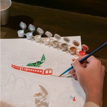 Charger l'image dans la galerie, Coffret de peinture au numéro - Sri-Lanka Train