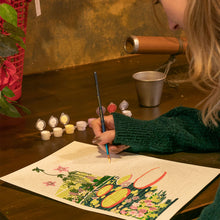 Charger l'image dans la galerie, Coffret de peinture au numéro - Waterlily Glasshouse