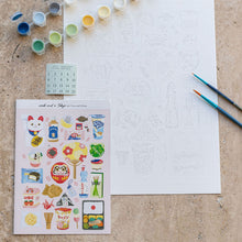 Charger l'image dans la galerie, Coffret de peinture au numéro - Week-end à Tokyo