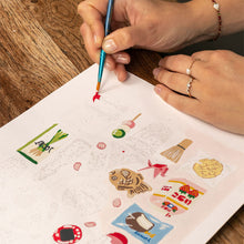 Charger l'image dans la galerie, Coffret de peinture au numéro - Week-end à Tokyo