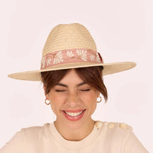 Charger l'image dans la galerie, Chapeau Rosalie Rose