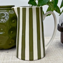 Charger l'image dans la galerie, Pichet rayures kaki