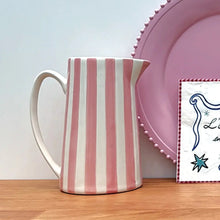 Charger l'image dans la galerie, Pichet rayures rose