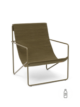 Charger l&#39;image dans la galerie, Desert Lounge Chair - Olive / Olive
