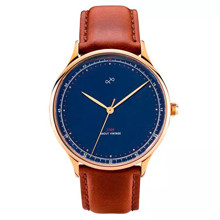 Montre About Vintage - 1969G Blue 36 Brown