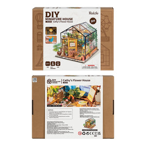Maison miniature - Cathy's flower house