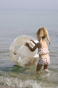 Grand ballon de plage à Paillettes