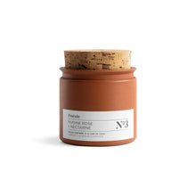 Charger l&#39;image dans la galerie, N°3 Pivoine Rose + Nectarine - BOUGIE POESIE
