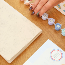 Charger l&#39;image dans la galerie, Notebook à peindre - Coquillages
