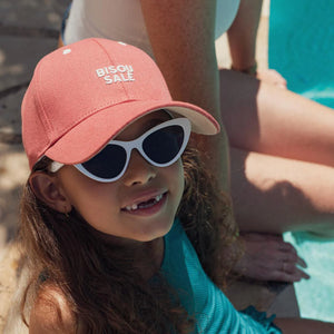 Casquette enfant -Bisou salé Rouille