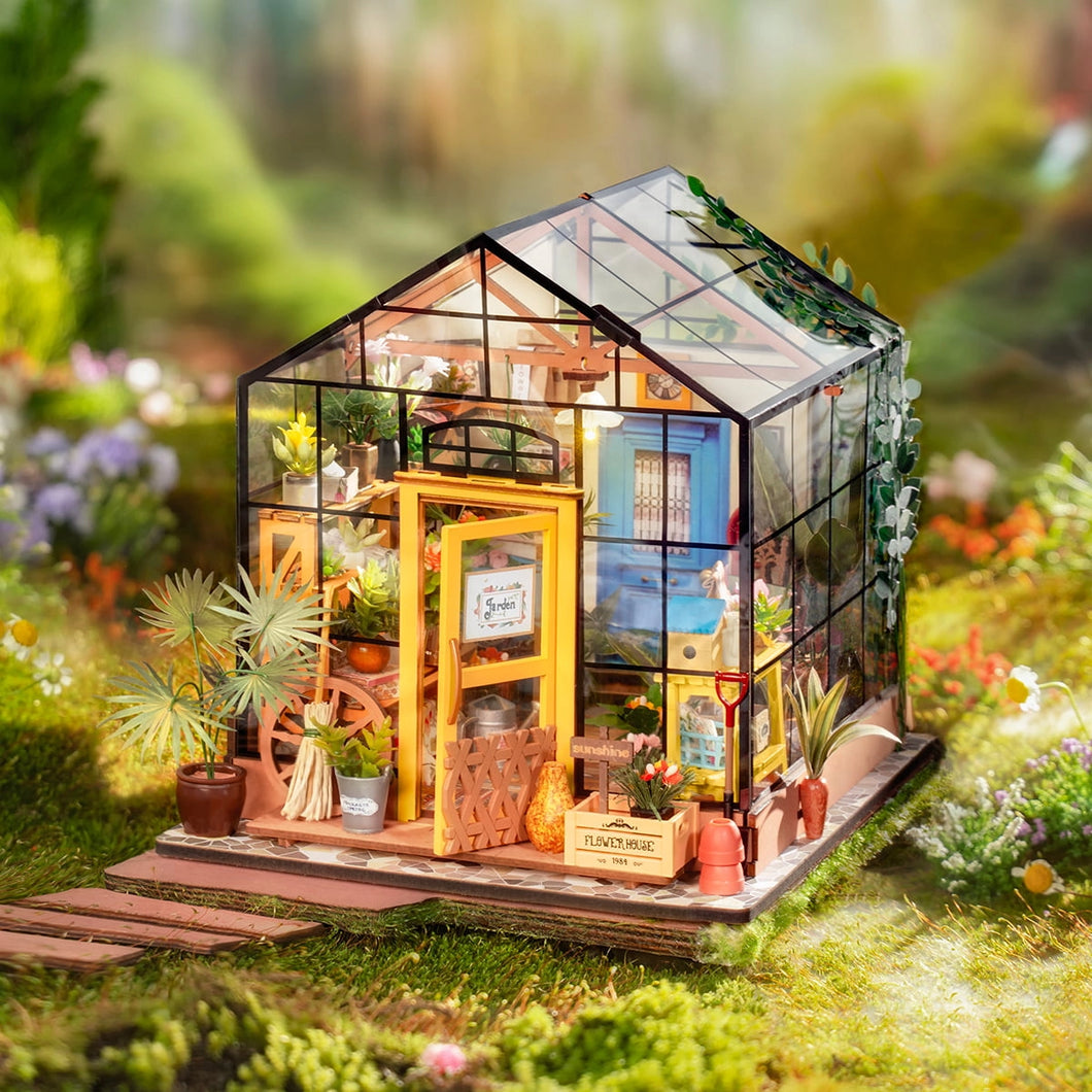 Maison miniature - Cathy's flower house