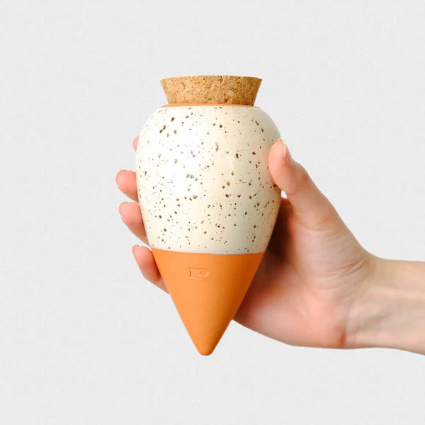 Olla blanc grainé