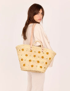 Panier Carmen Ocre