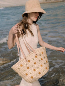 Panier Carmen Ocre