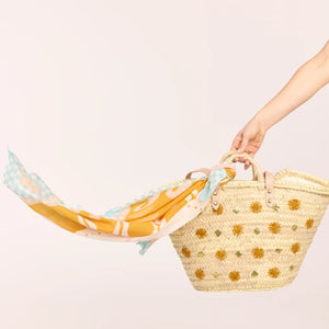 Panier Carmen Ocre