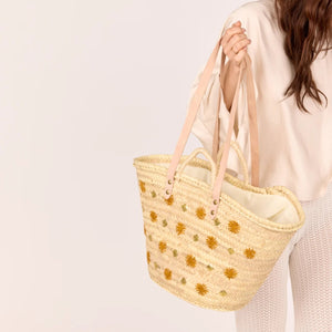 Panier Carmen Ocre