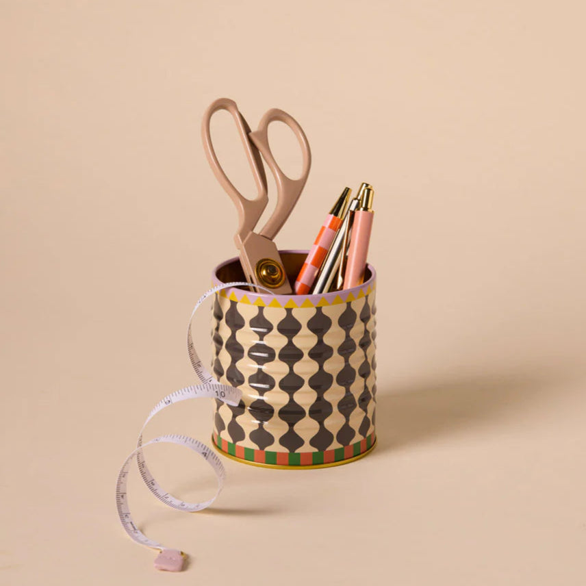 Pot à crayons métal BLACK & WHITE