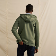 Charger l&#39;image dans la galerie, Sweat à capuche zippé kaki
