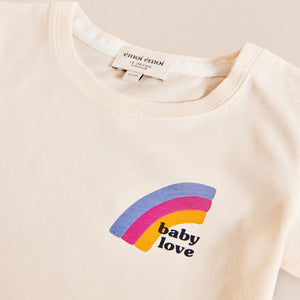 T-shirt Rainbow Baby Love