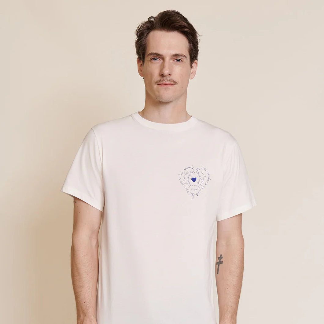 T-shirt adulte homme - Je t'aime