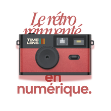 Charger l'image dans la galerie, Appareil photo numérique vintage ROUGE
