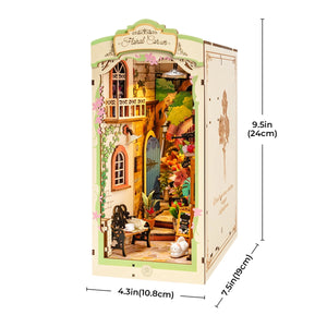 Maison miniature Rolife - Booknook floral corner
