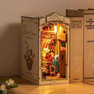 Maison miniature Rolife - Booknook floral corner