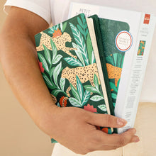 Charger l&#39;image dans la galerie, Notebook à peindre -Leaping Leaopards
