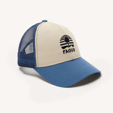 Charger l&#39;image dans la galerie, Casquette Cap Trucker bleue - FAGUO
