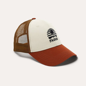 Casquette Cap Trucker terracotta - FAGUO
