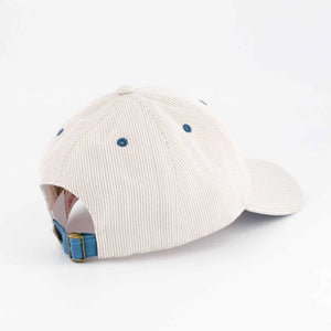 Casquette adulte - Grand Amour rayures crème