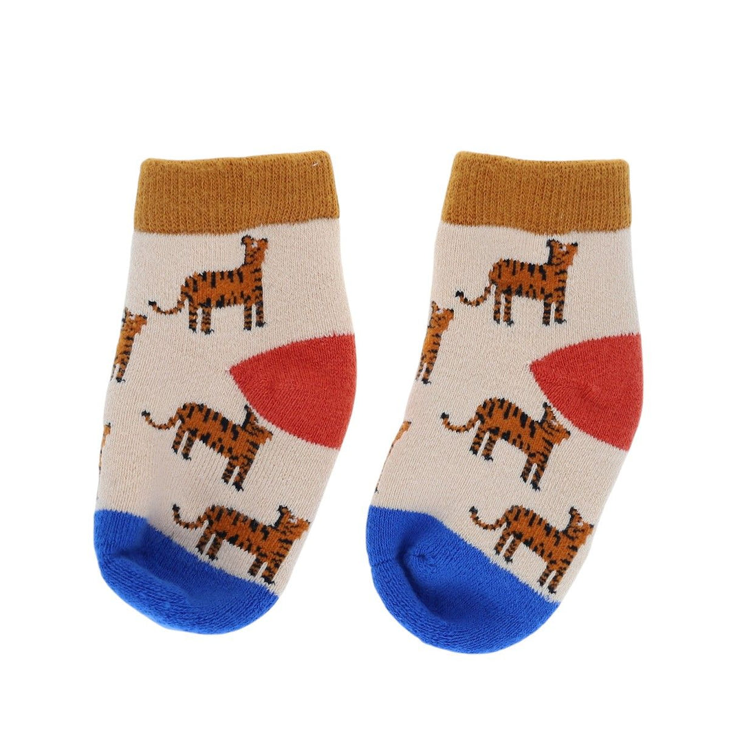 Chaussettes bébé tigre 0-6 mois