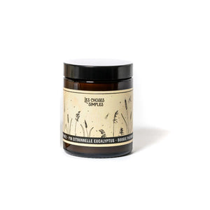 Bougie "Citronnelle" grand modèle - Les Choses Simples