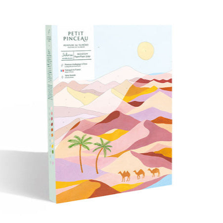 Coffret de peinture au numéro - Sahara