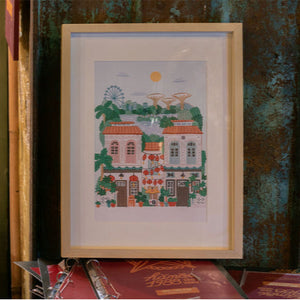 Coffret de peinture au numéro - Singapore