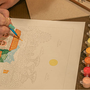 Coffret de peinture au numéro - Singapore
