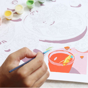 Coffret de peinture au numéro - Summer dreams